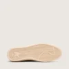 Men's Ball Star in wool with cream leather star and brown waxed leather inserts