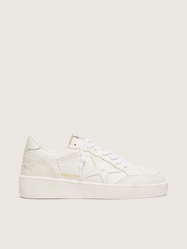 Women's Ball Star with white leather star and heel tab