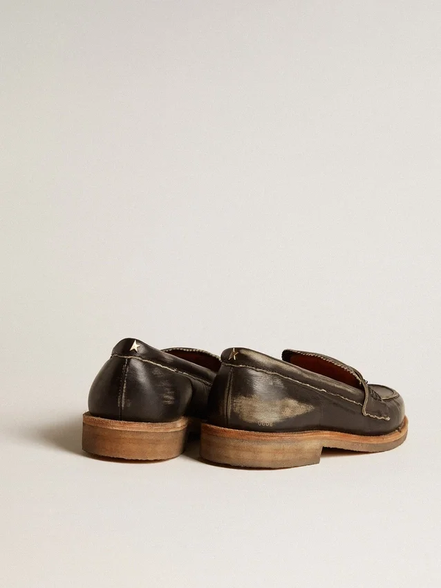 Men's Jerry loafer in black leather