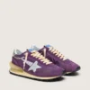 Men’s Marathon with purple nylon upper and white star
