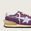 Men’s Marathon with purple nylon upper and white star