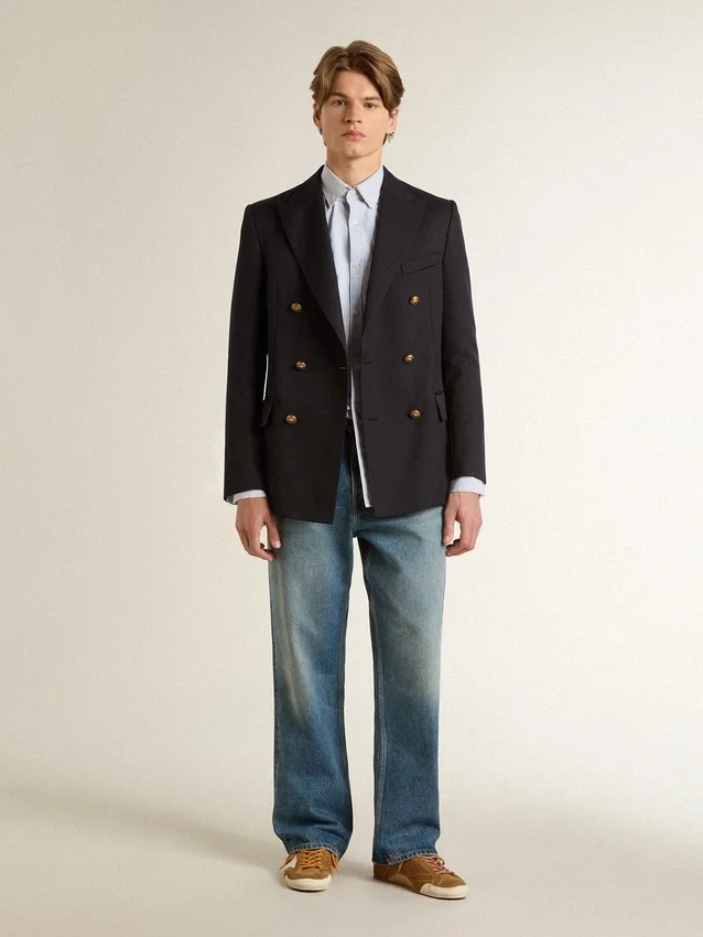 Men's True-Star in tobacco-colored suede with white star and platinum heel tab
