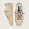 Women’s Super-Star LAB in mesh with beige suede star