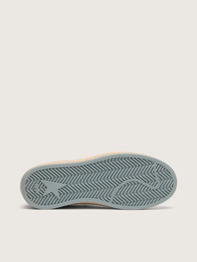 Women’s Ball Star in light blue suede with white star