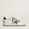 Women's Ball Star Wishes in nappa with black naplak star and heel tab