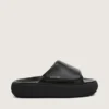 Men's Space-Star slip-ons in black leather