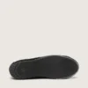 Women's True-Star in black suede with Swarovski crystals and black leather star