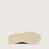 Young Ball Star in black and white leopard pony skin with cream leather star